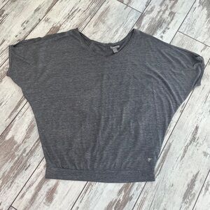 Forever 21 Gray Open Shoulder Top – Size M | Comfy Lounge or Activewear